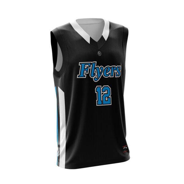 Foster City Flyers Away Basketball Jersey Thumbnail
