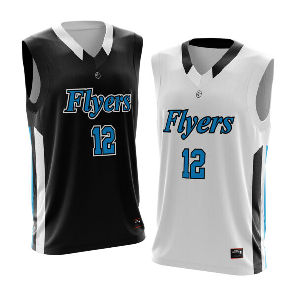 Foster City Flyers Reverse Basketball Jersey Thumbnail